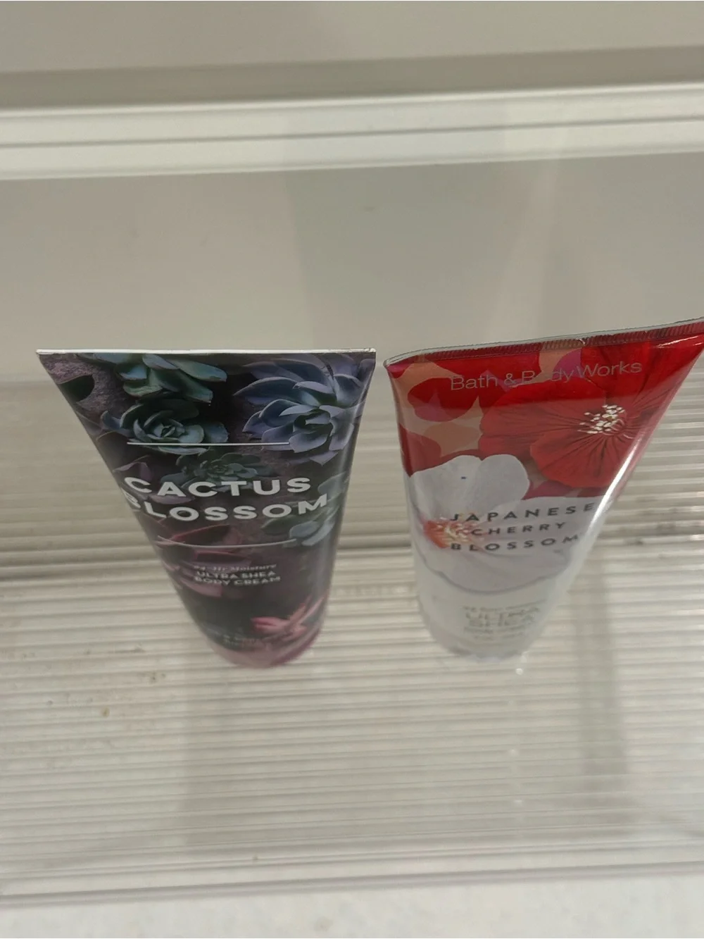 NEW Bath & Body Works Cactus Blossom & Japanese Cherry Blossom Body Cream